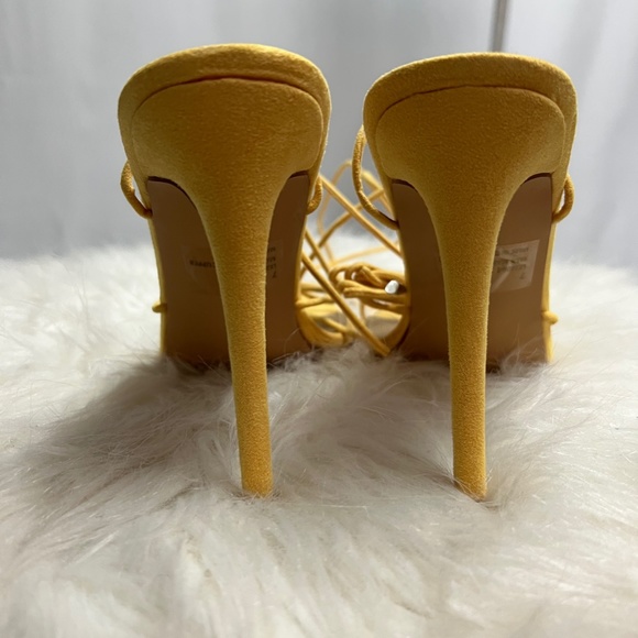 Ego Official Yellow Strapped Heel - Picture 4 of 7